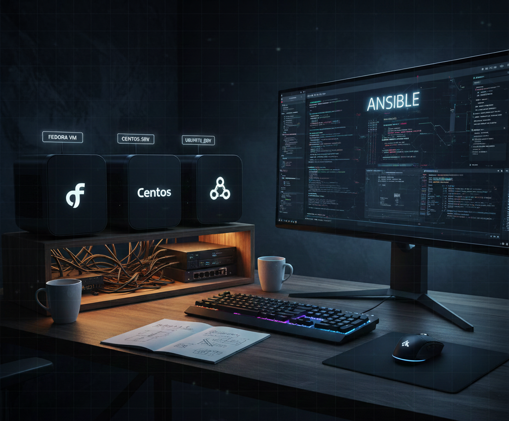 Ansible-HomeLab Banner